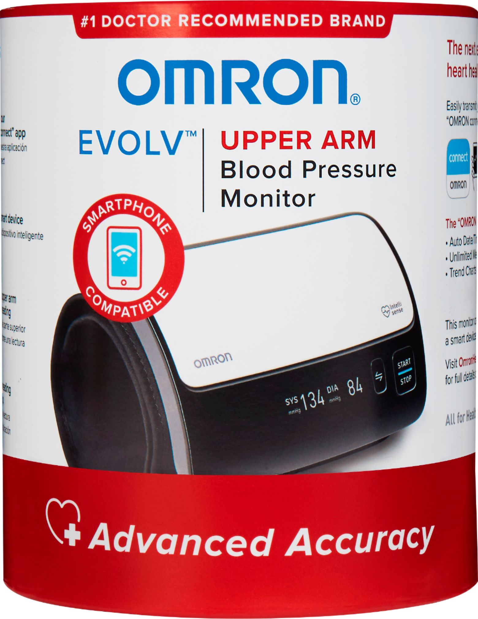 Omron BP7000 Evolv Wireless Upper Arm Blood Pressure Monitor NEW Sealed  73796270001