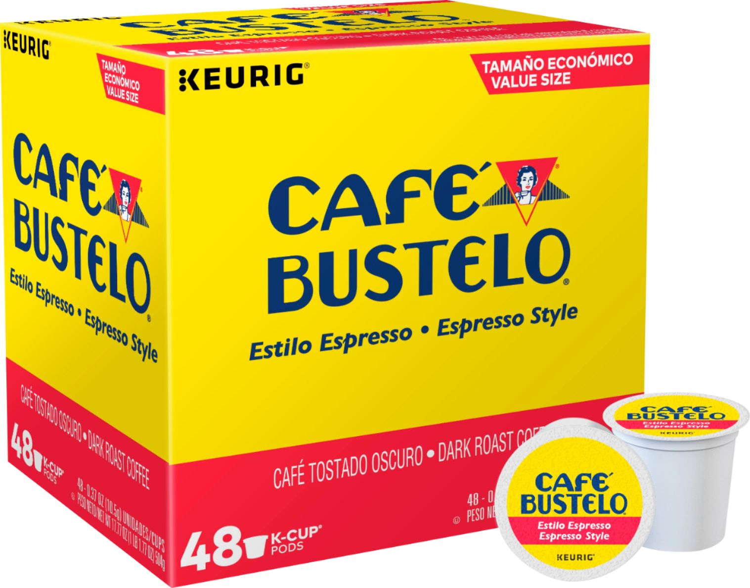 Café Bustelo - Espresso Style K-Cup Pods (48-Pack)