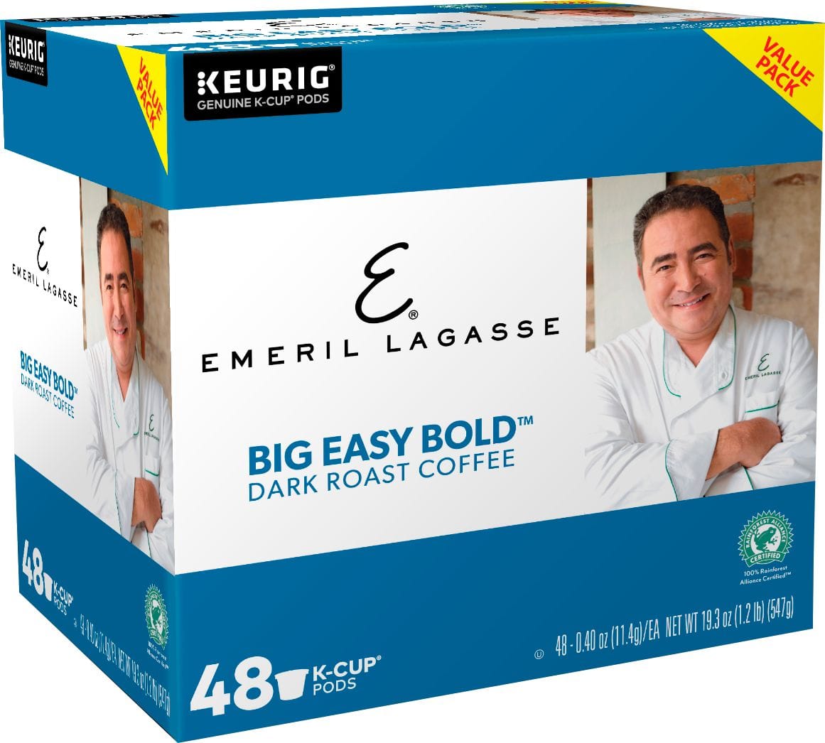 Angle. Emeril - Big Easy Bold K-Cup Pods (48-Pack).