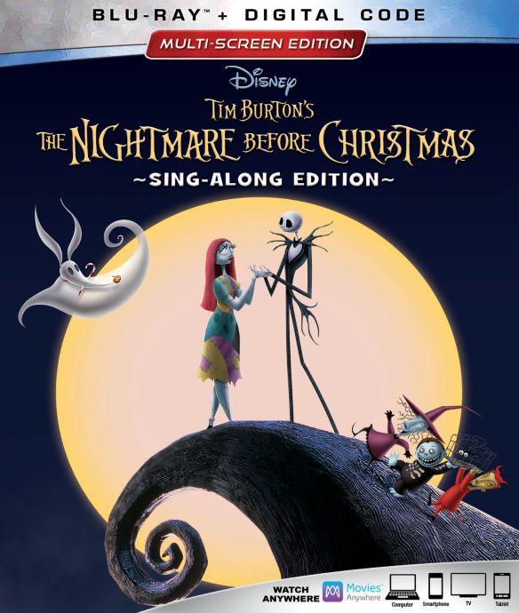 

The Nightmare Before Christmas [25th Anniversary Edition] [Includes Digital Copy] [Blu-ray] [1993]