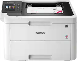 Brother - HL-L3270CDW Wireless Color Laser Printer - White - Front_Zoom