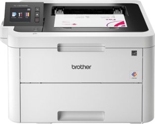 Brother - HL-L3270CDW Wireless Color Laser Printer - White - Front_Zoom