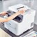 Alt View Zoom 17. Brother - MFC-L3710CW Wireless Color All-In-One Laser Printer - White.