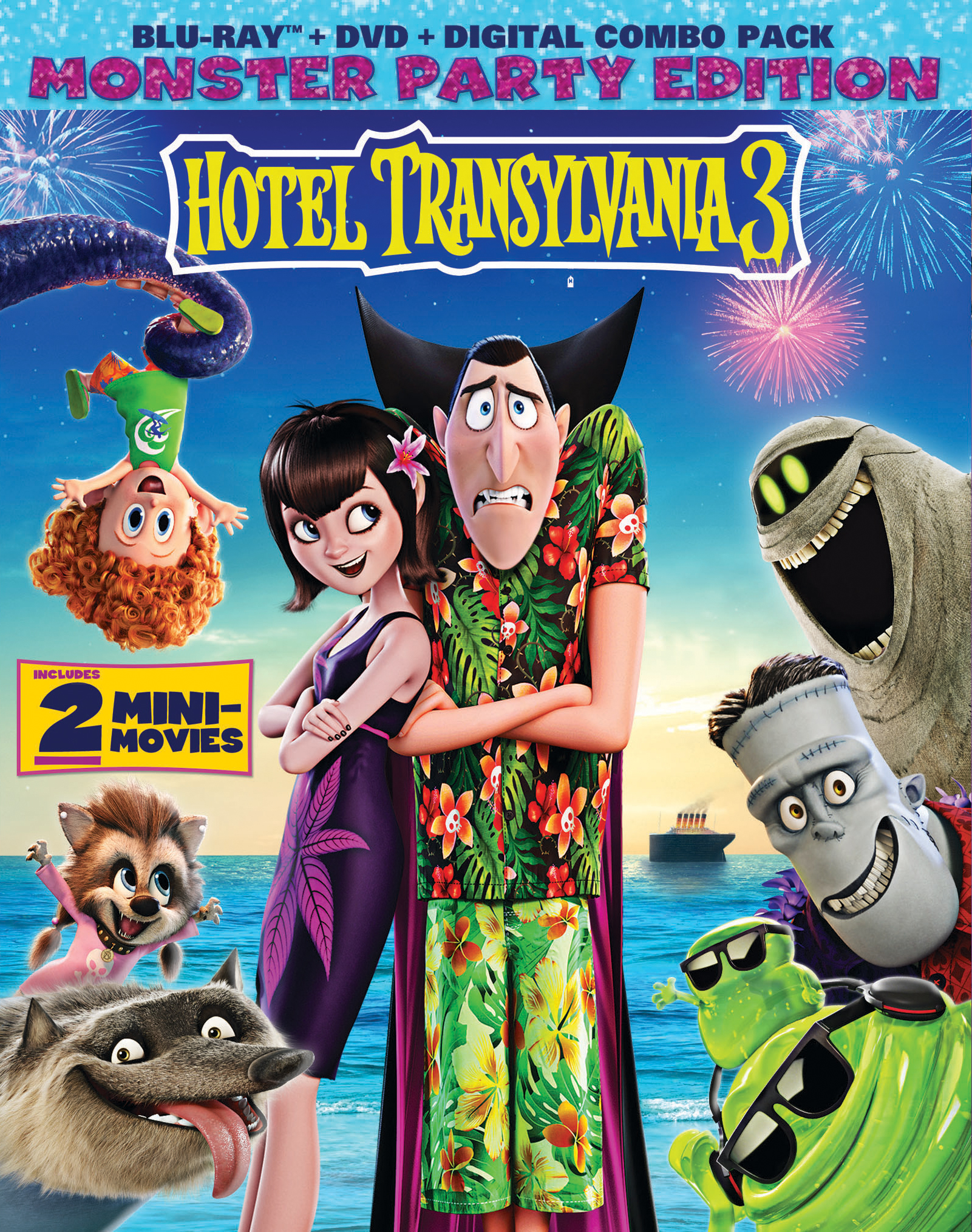 Hotel Transylvania 3: Summer Vacation [Includes Digital Copy] [Blu-ray ...