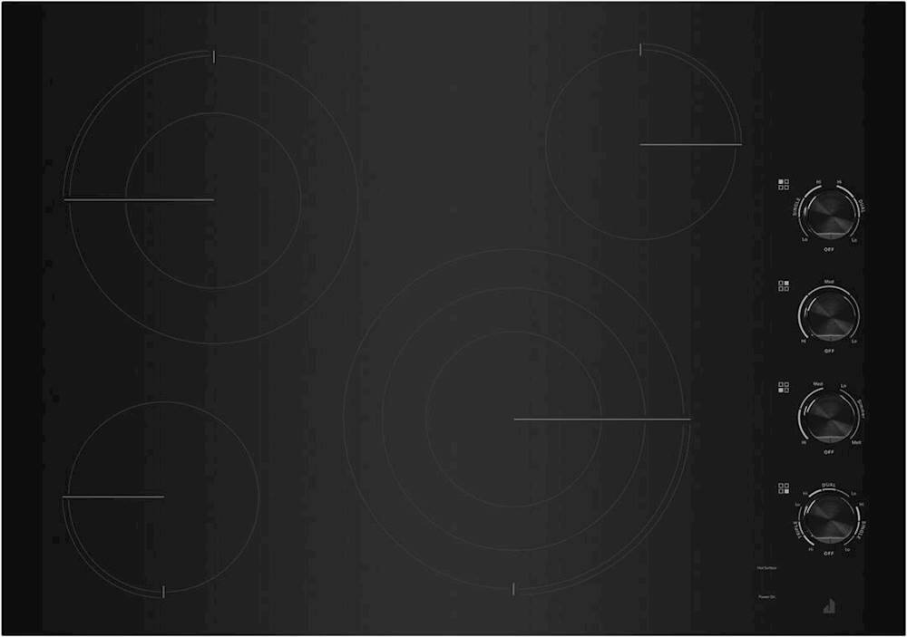 JennAir - 30" Electric Cooktop - Black