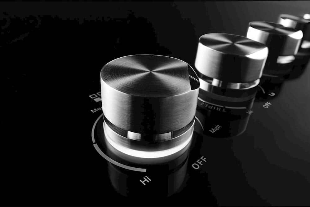 Alt View 14. JennAir - 30" Electric Cooktop - Black.