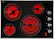 Alt View 11. JennAir - 30" Electric Cooktop - Black.