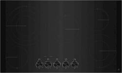JennAir - 36" Electric Cooktop - Black - Front_Zoom
