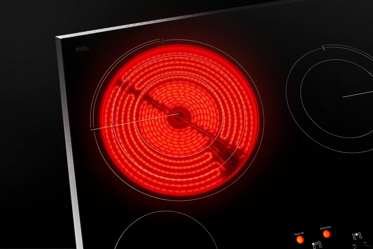 Alt View 14. JennAir - 36" Electric Cooktop - Black.