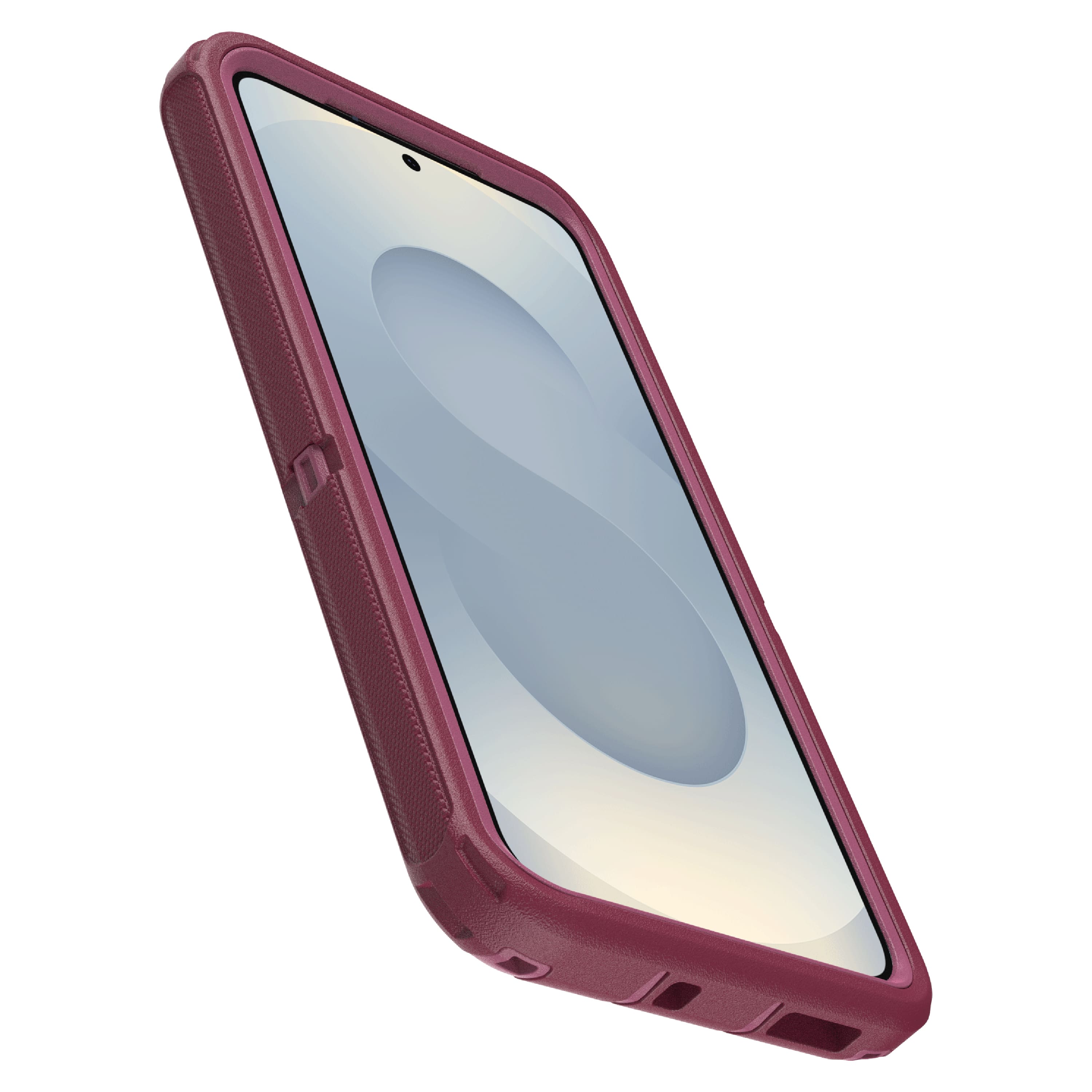 Left. OtterBox - Defender Series Pro Hard Shell for Samsung Galaxy S25 - Pink.