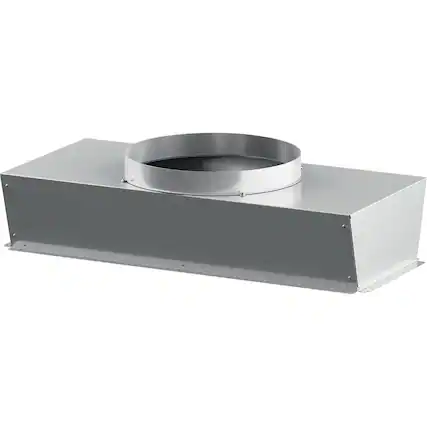Front. Fisher & Paykel - Transition for Professional HCB36-12_N Hoods - Metal.