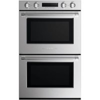 Fisher & Paykel - Professional 29.8" Built-In Double Electric Convection Wall Oven - Stainless steel - Front_Zoom