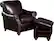 Alt View Standard 2. Opulence Home - Fitzgerald Leather Chair - Antique Burgundy.