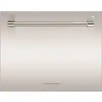 Fisher & Paykel - 24" Front Control Built-In Dishwasher - Stainless Steel - Front_Zoom