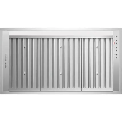 Front. Fisher & Paykel - Professional 35" Externally Vented Range Hood - Stainless Steel.