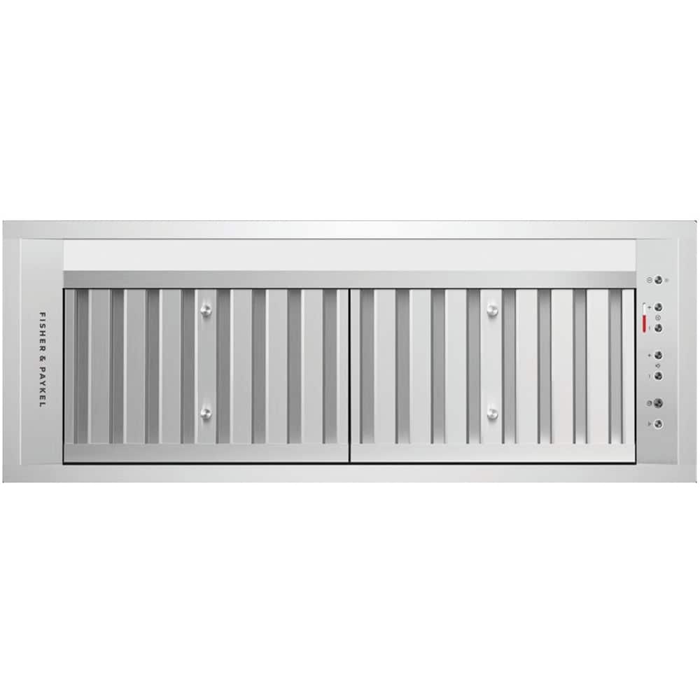 Fisher & Paykel - 29 inches - Externally Vented - Range Hood Insert - Stainless Steel/Aluminum - Front_Zoom