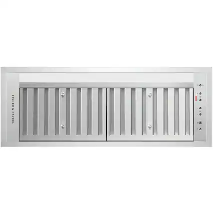 Front. Fisher & Paykel - 29" Externally Vented Range Hood - Stainless Steel/Aluminum.