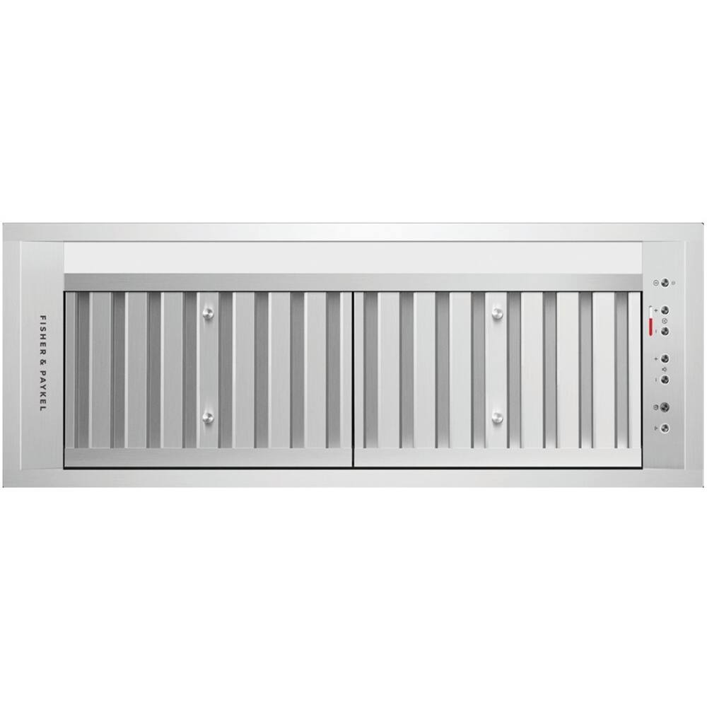 Fisher & Paykel - 29 inches - Externally Vented - Range Hood Insert - Stainless Steel/Aluminum