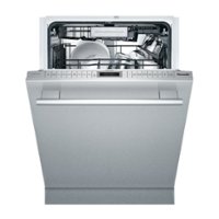 Thermador - 24" Top Control Built-In Dishwasher with Stainless Steel Tub - Stainless steel - Front_Zoom