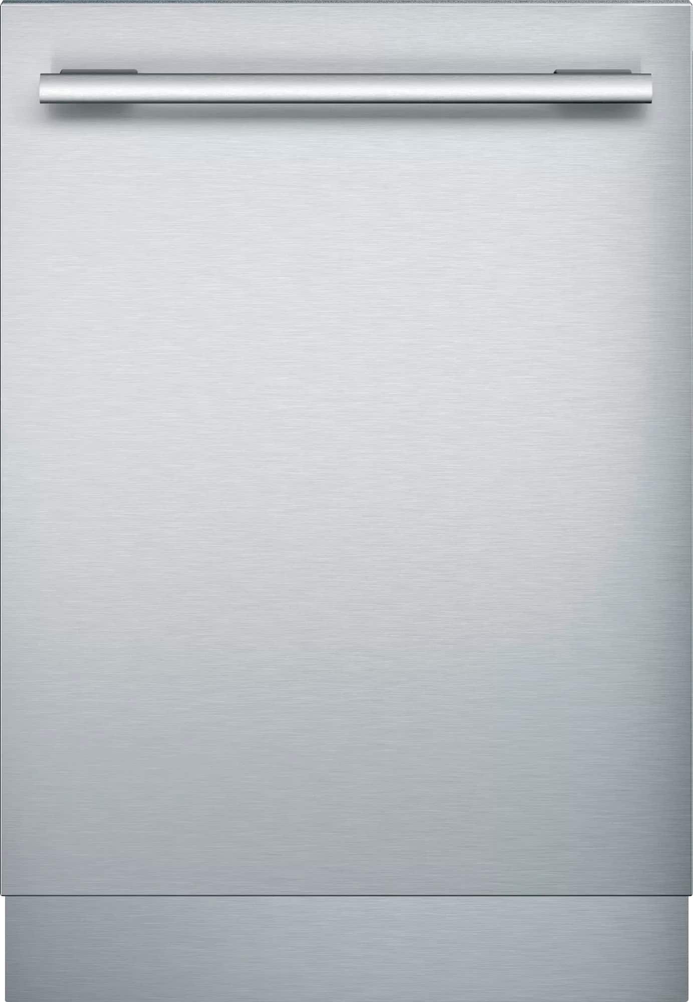 Front. Thermador - 24" Top Control Built-In Dishwasher with Stainless Steel Tub - Stainless steel.