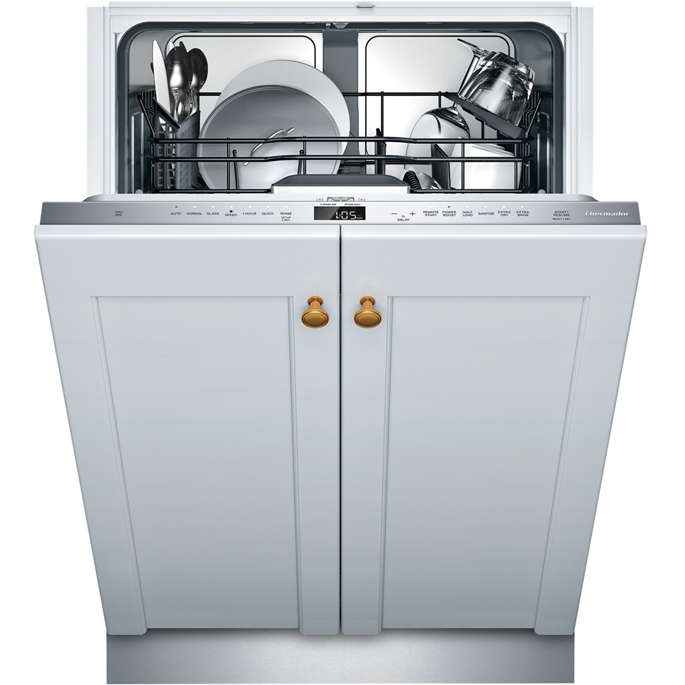 Best Buy Thermador 24" Top Control BuiltIn Dishwasher with Stainless