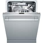 Thermador - 24" Top Control Built-In Dishwasher with Stainless Steel Tub - Stainless steel - Front_Standard