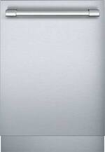 Thermador - 24" Top Control Built-In Dishwasher with Stainless Steel Tub - Stainless steel - Front_Standard