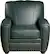 Alt View Standard 2. Opulence Home - Cardiff Leather Chair - Hunter Green.