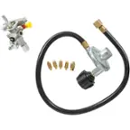 Front. Coyote - Natural Gas to Liquid Propane Conversion Kit - black.