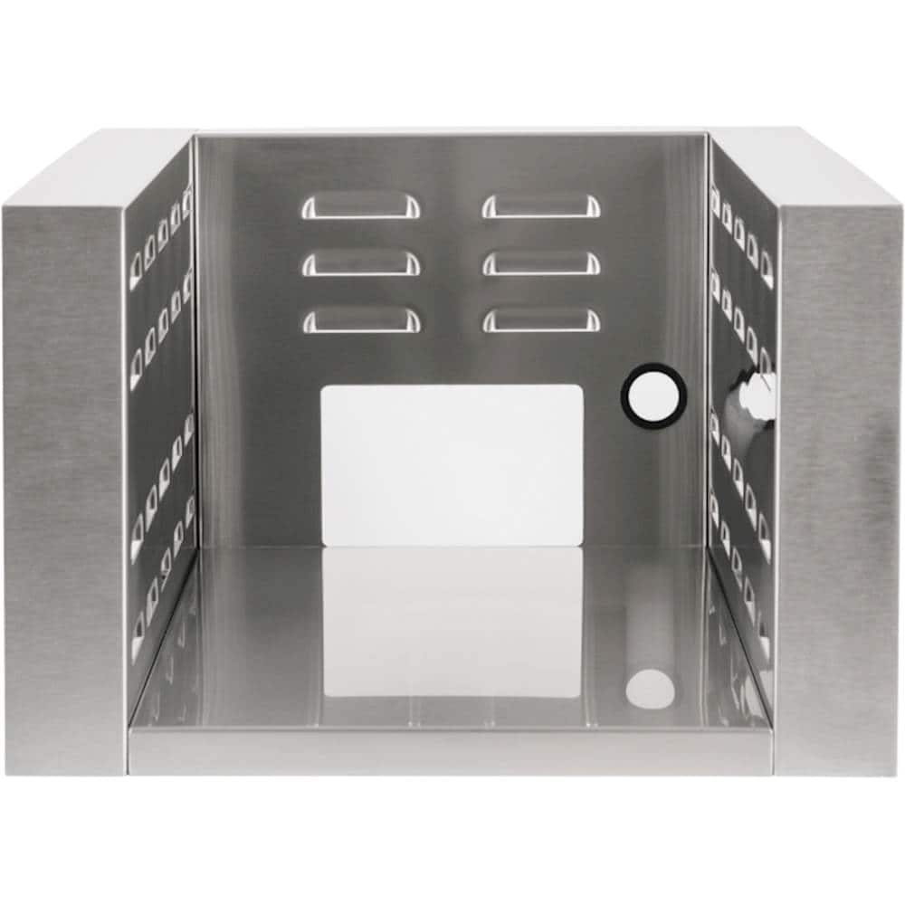 Insulated Jacket for Coyote C1DB Side Burner - Stainless Steel - Angle_Zoom