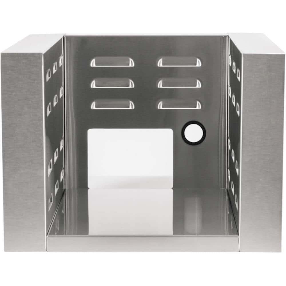 Insulated Jacket for Coyote C1SB Side Burner - Stainless Steel - Angle_Zoom