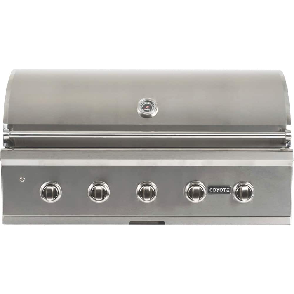 Coyote - C-Series 42" Built-In Gas Grill - Stainless Steel - Angle_Zoom