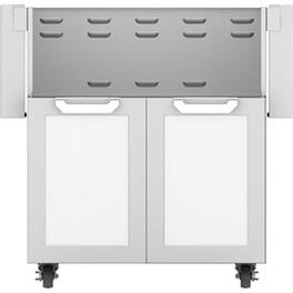 Hestan - Double-Door Tower Cart for 30" Gas Grills - White