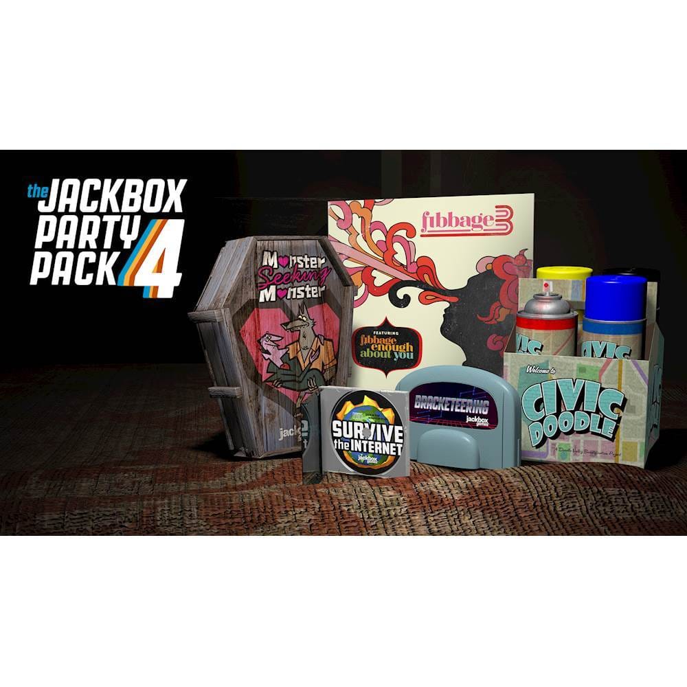 Front. Nintendo - The Jackbox Party Pack 4.