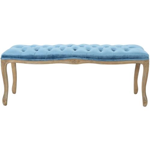 Noble House - Pinehurst Bench Ottoman - Aqua