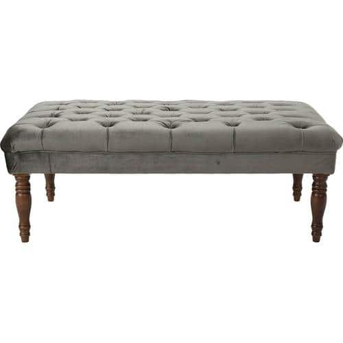 Noble House - Wadena Upholstered Bench - Gray