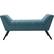 Front. Noble House - Rockford Upholstered Bench - Dark Teal.