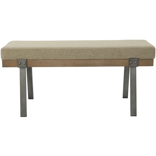 Noble House - Macomb Upholstered Bench - Sage
