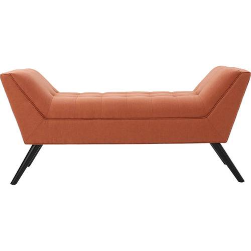 Noble House - Rockford Upholstered Bench - Orange