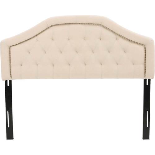 Noble House - Sinton 62" Full-Size/Queen Upholstered Headboard - Beige