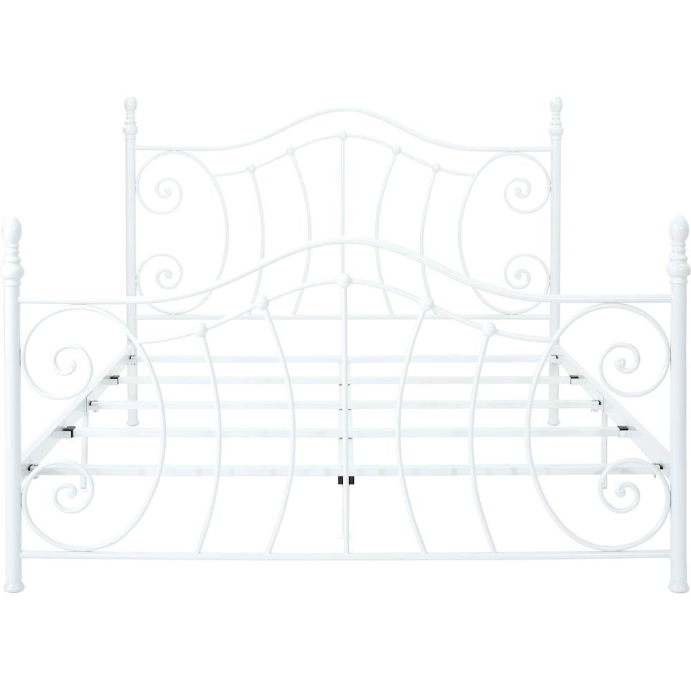 Best Buy: Noble House Sanborn Queen Bed White 303217
