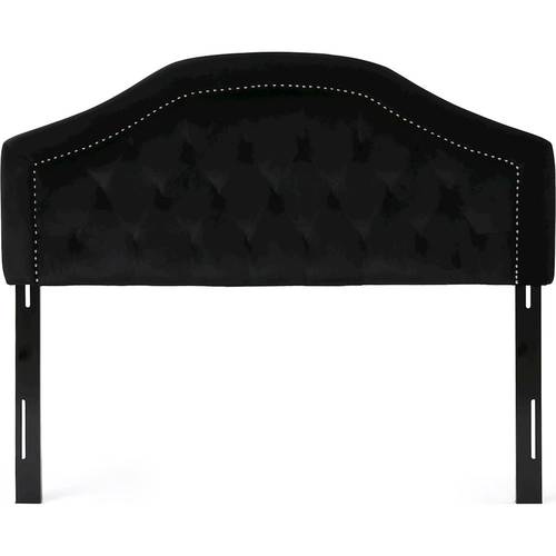 Noble House - Sinton 62" Full-Size/Queen Upholstered Headboard - Black