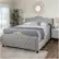 Alt View 17. Noble House - Turner Upholstered Queen Bed - Light Gray.