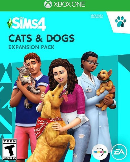 Toevallig Volgen de studie The Sims 4 Cats & Dogs Expansion Pack Xbox One [Digital] 7D4-00254 - Best  Buy