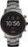 Front Zoom. Fossil - Gen 4 Explorist HR Smartwatch 45mm Stainless Steel - Smoke.