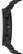Alt View 12. Fossil - Gen 4 Explorist HR Smartwatch 45mm Stainless Steel - Black with Black Silicone Strap.
