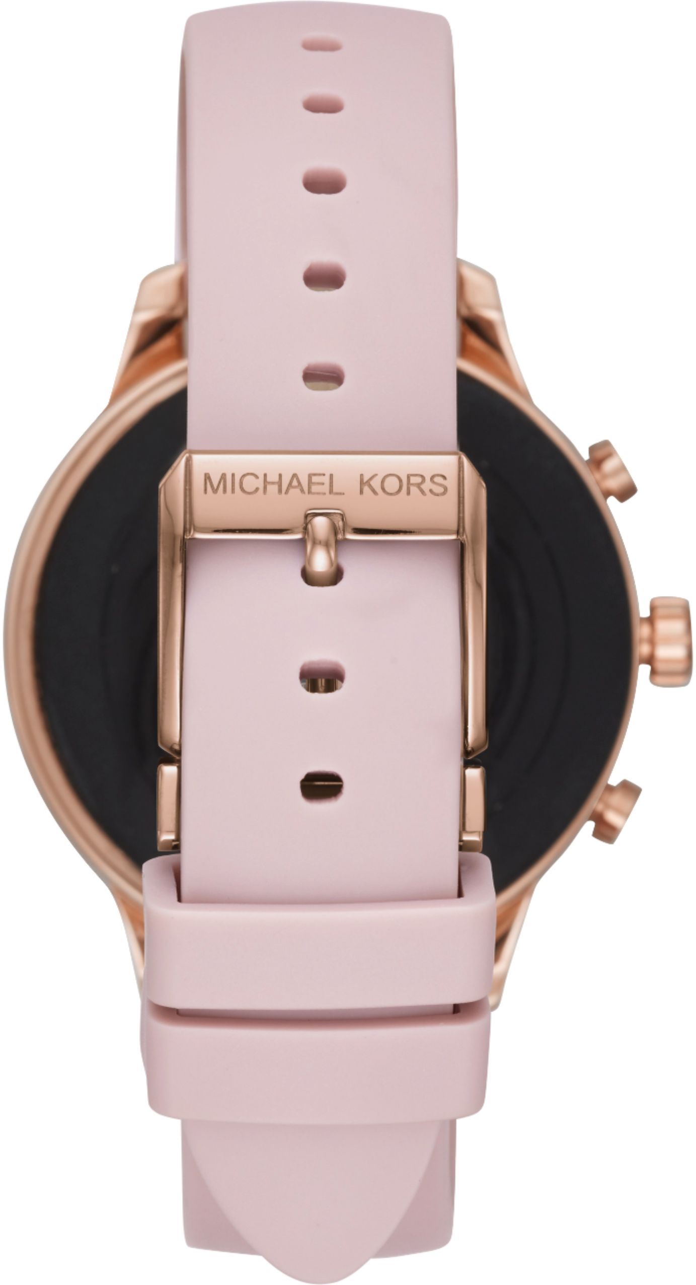 I navnet Visne rygrad Best Buy: Michael Kors Access Runway Smartwatch 41mm Stainless Steel Rose  Stainless Steel and Pink Silicone MKT5048