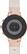Back. Fossil - Gen 4 Venture HR Smartwatch 40mm Stainless Steel - Rose Gold with Blush Leather Strap.