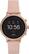 Front. Fossil - Gen 4 Venture HR Smartwatch 40mm Stainless Steel - Rose Gold with Blush Leather Strap.