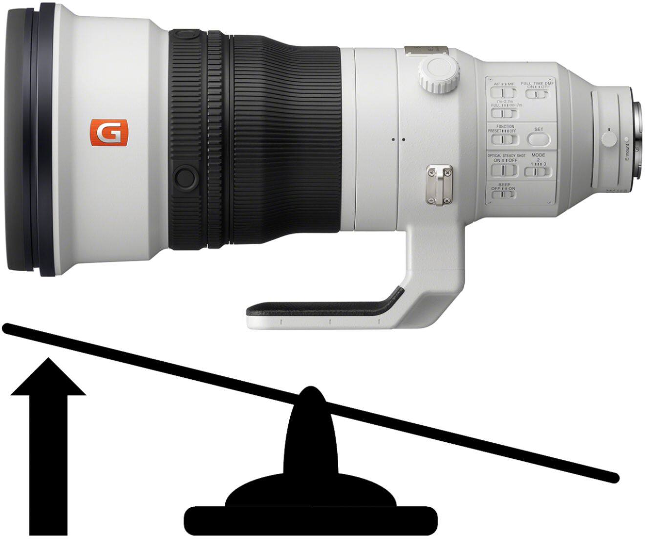 Alt View 13. Sony - FE 400mm F2.8 G Master OSS Super Telephoto Lens.